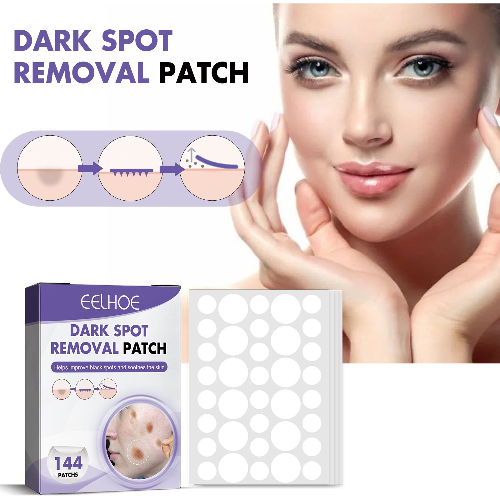 Hydrocolloid Brightening Patch 36 Patches X 4 Sheets Per Box - Image 5
