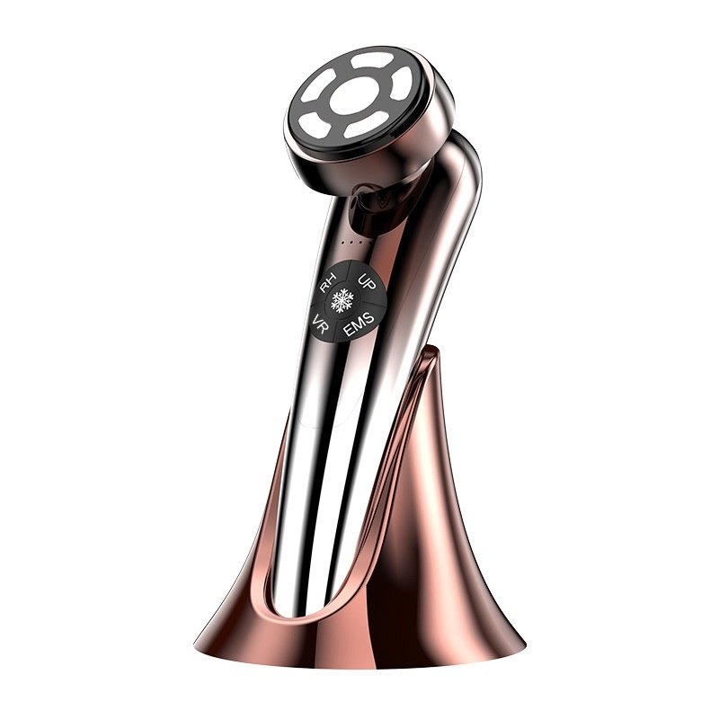 Vibrating Hot-and-cold Therapy Red Light RF Water Infusion Microcurrent Facial Lifting Beauty Device - Image 6