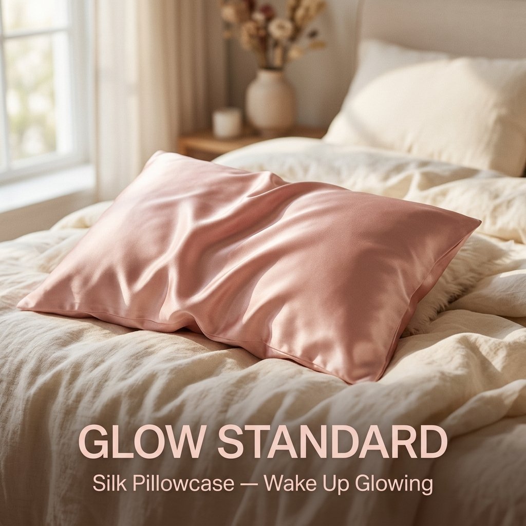 Mulberry Silk Pillowcase — Pure 100% Silk, Anti-Frizz & Gentle on Skin - Image 2