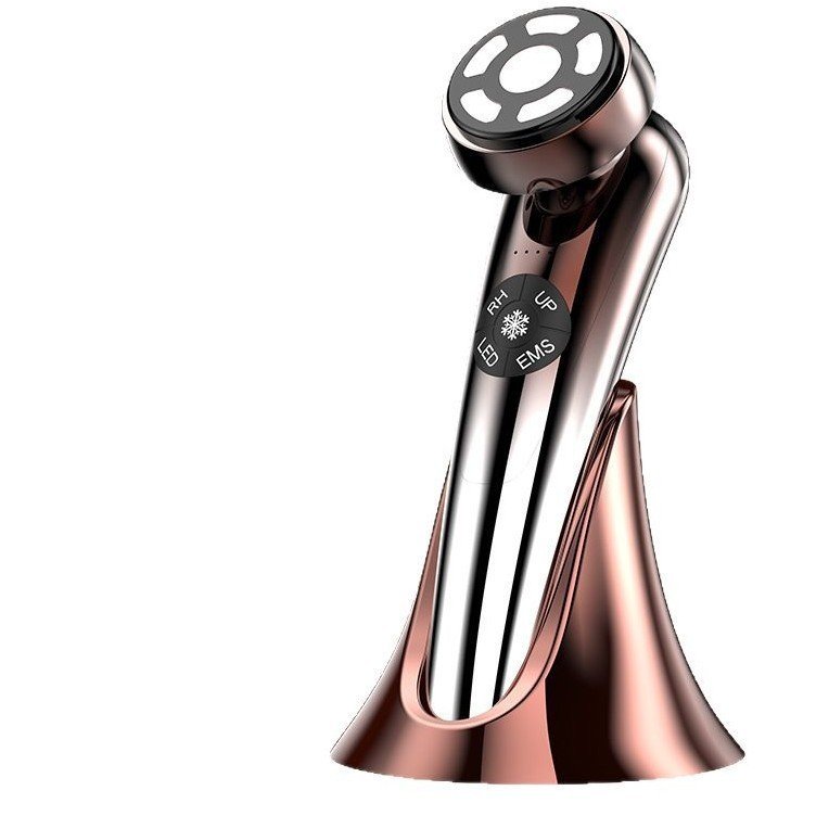 Vibrating Hot-and-cold Therapy Red Light RF Water Infusion Microcurrent Facial Lifting Beauty Device - Image 5