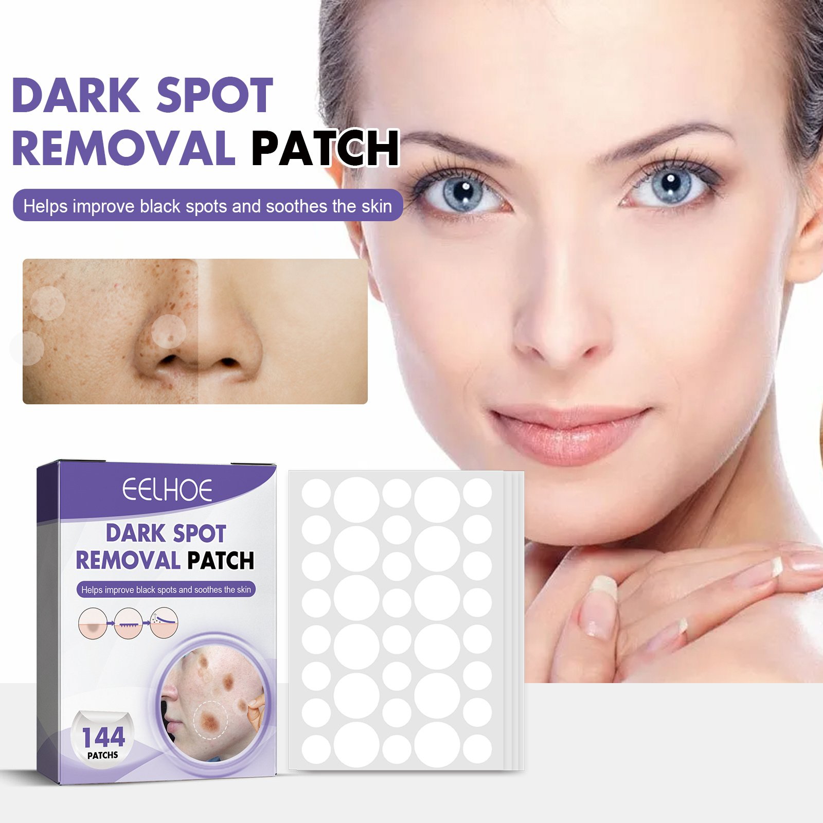 Hydrocolloid Brightening Patch 36 Patches X 4 Sheets Per Box - Image 6